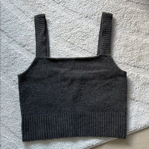 NWOT- H&M Knit Wool Crop Tank Top